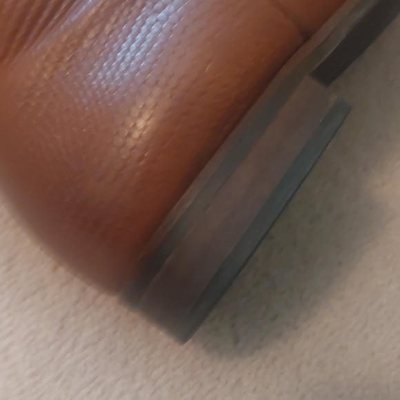 WOJAS, Size 7/European 38 Women's Tan Leather Ankle Booties - Picture 11 of 11